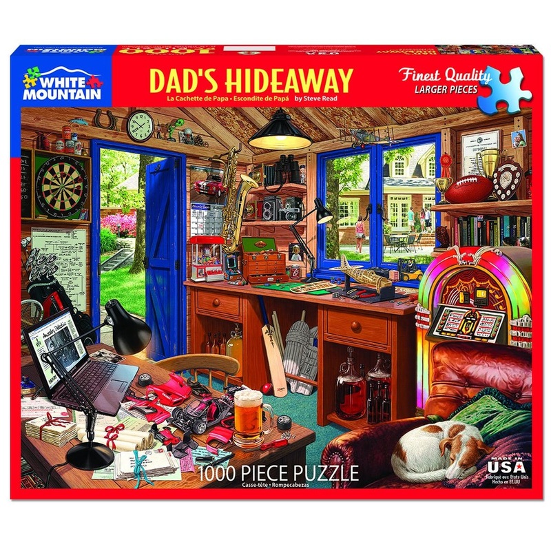 Dad's Hideaway 1000pc Puzzle