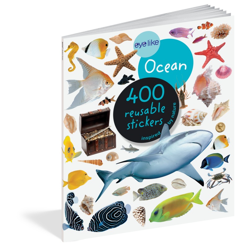 Eyelike: Ocean Reusable Stickers