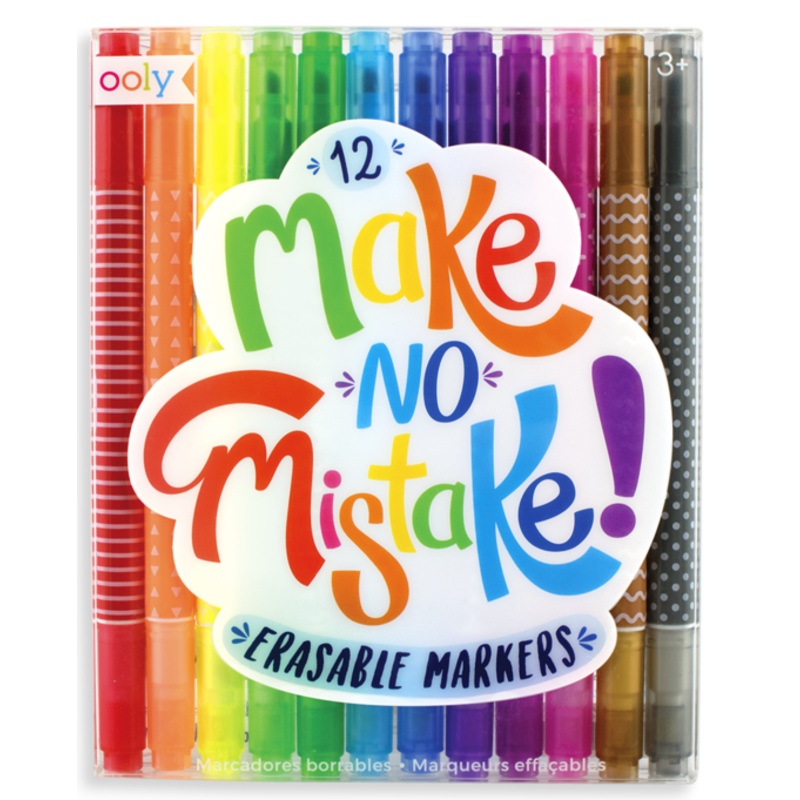 Make NO Mistake! Erasable Marker