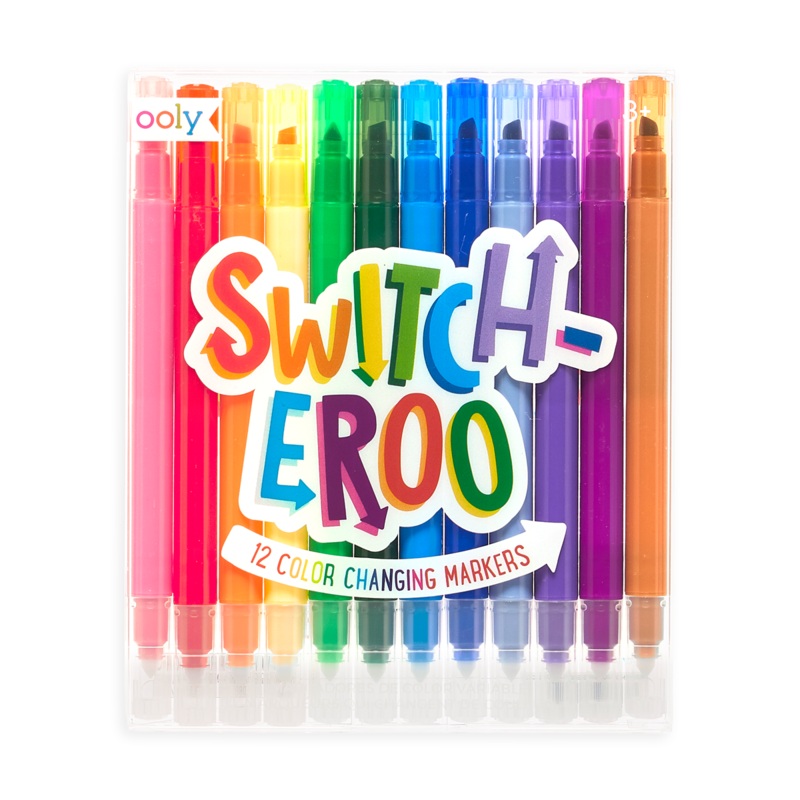 Switch-eroo! Color Changing Markers (Set of 12)