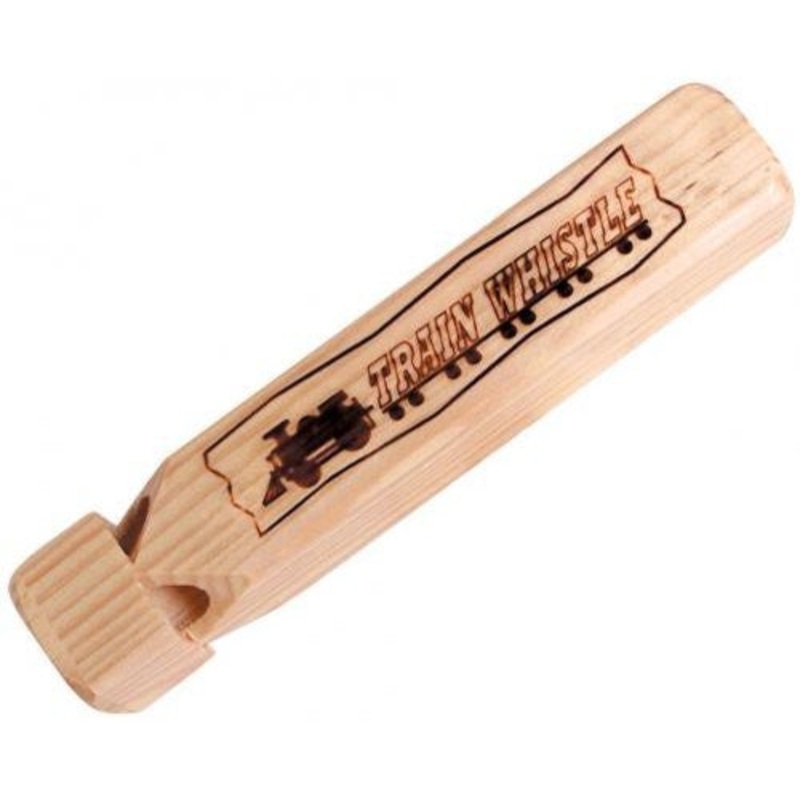 Timber Trail Toysmith Wooden Train Whistle