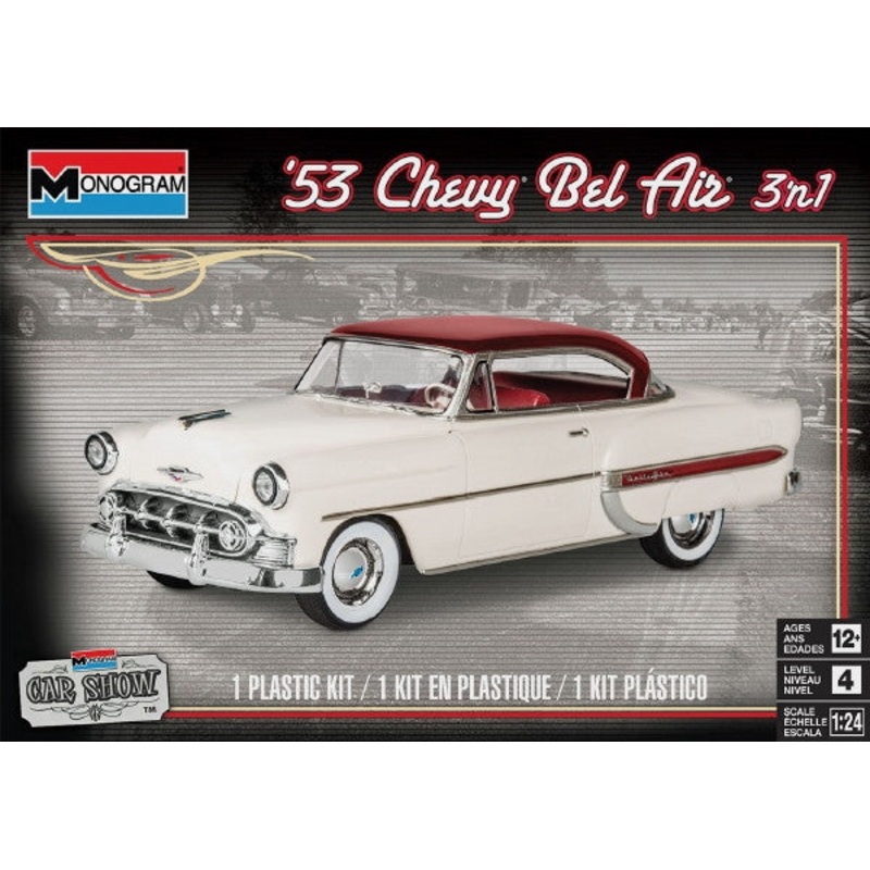 1/24 1953 Chevy Bel Air 3n1