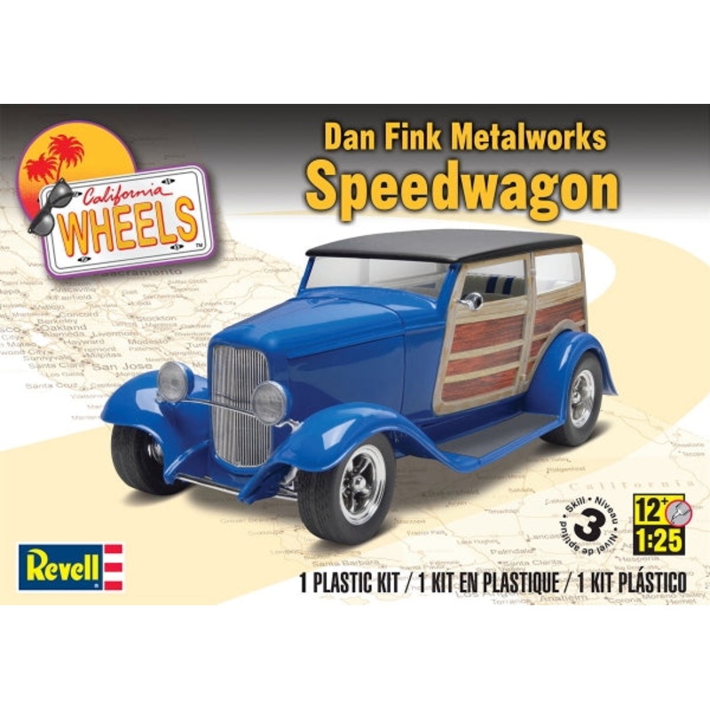1/25 1932 Ford Sedan Street Rod "Dan Fink's Metalworks Speedwagon"