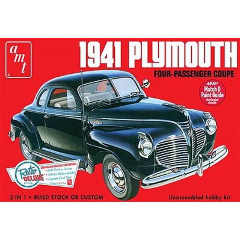 1/25 1941 Plymouth Coupe