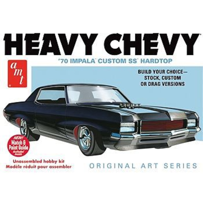 1/25 1970 Chevy Impala Heavy Chevy Original Art