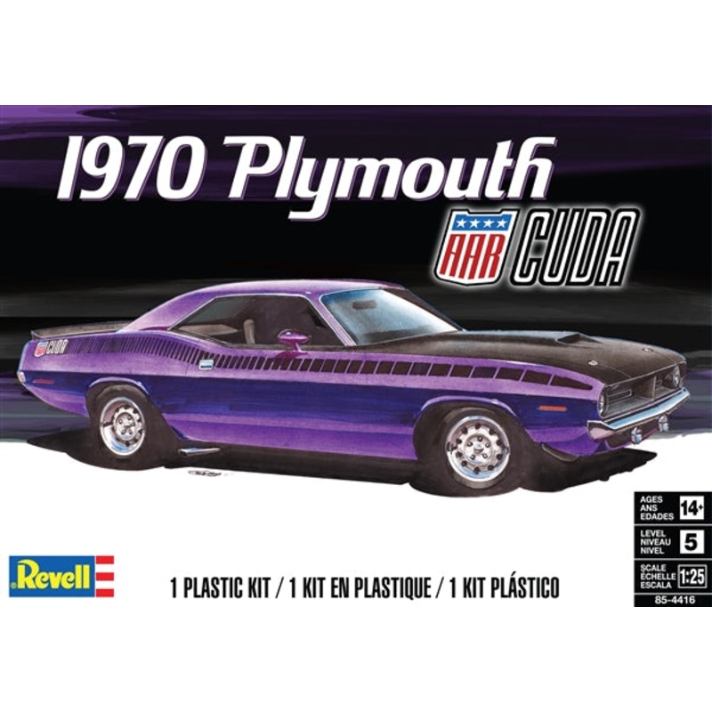 1/25 1970 Plymouth AAR Cuda