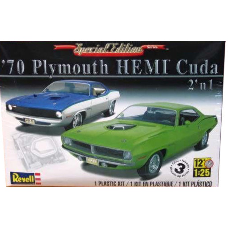 1/25 1970 Plymouth Hemi Cuda 2n1