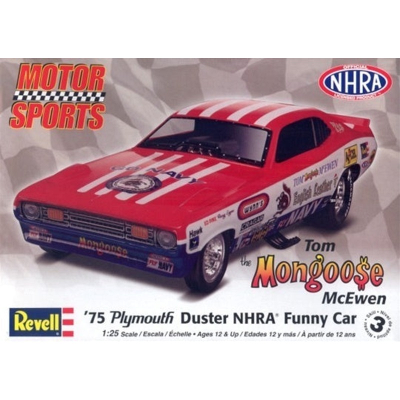 1/25 1975 Plymouth Mongoose Duster Funny Car