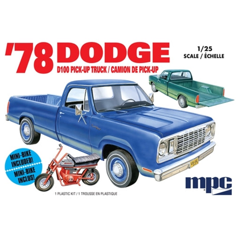1/25 1978 Dodge D-100 Pickup 2T