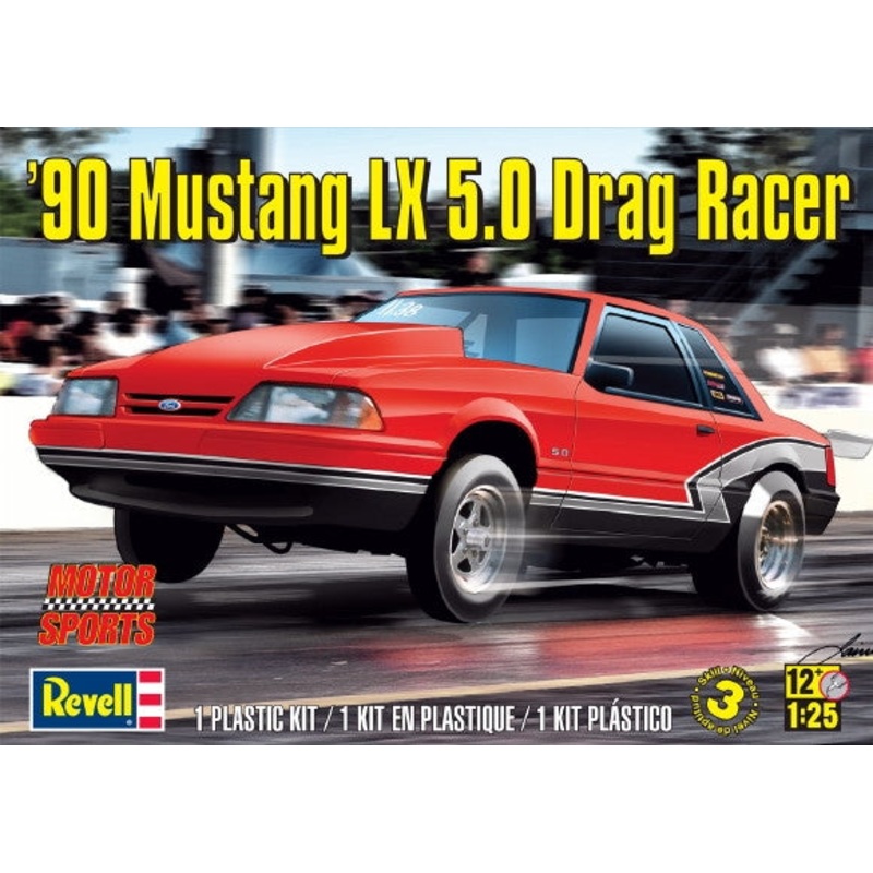 1/25 1990 Mustang LX 5.0 Drag Race