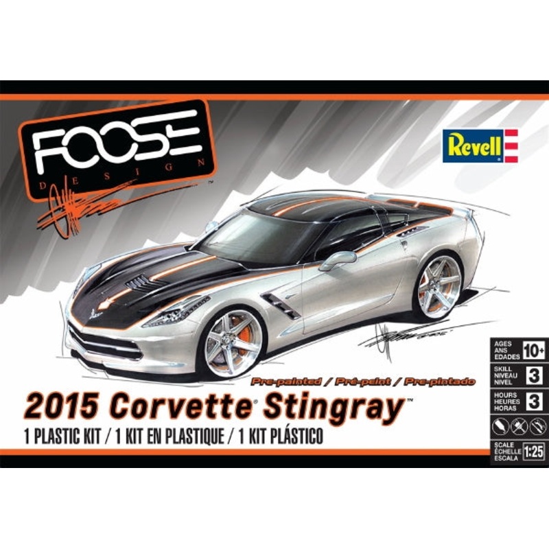 1/25 2015 Foose Corvette Stingray