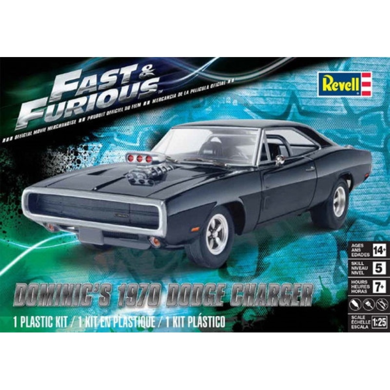 1/25 Fast & Furious 1970 Dodge Charger