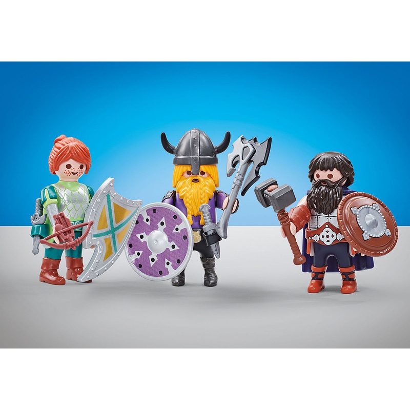 3 Dwarf Fighters