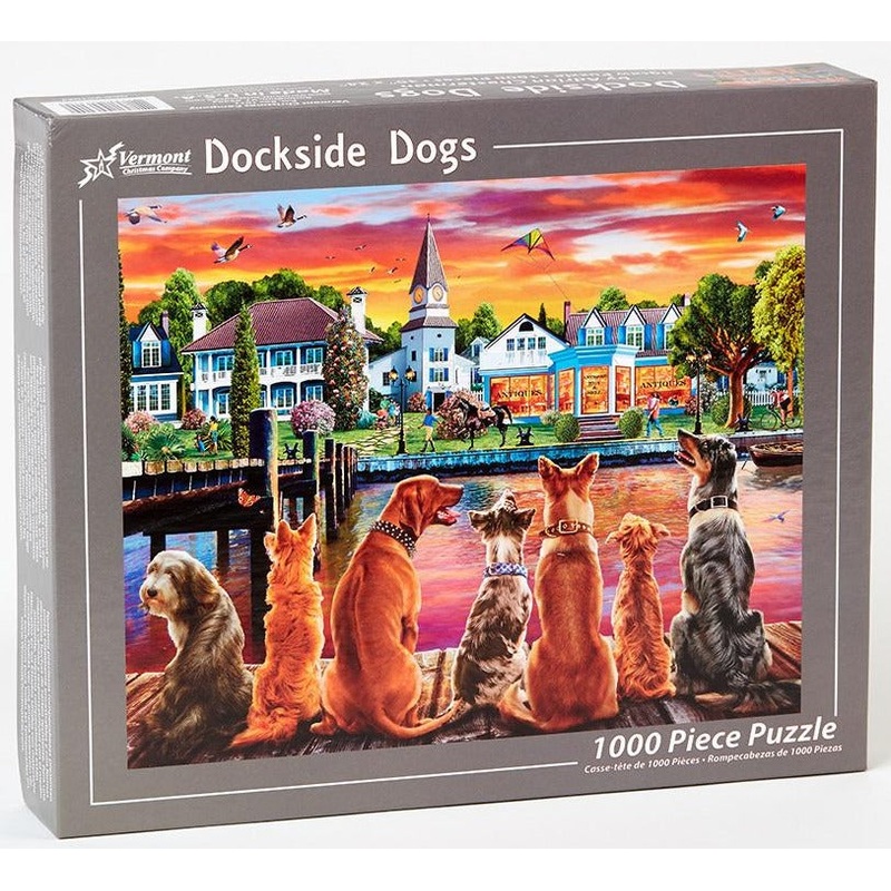 Dockside Dogs 1000pc Puzzle