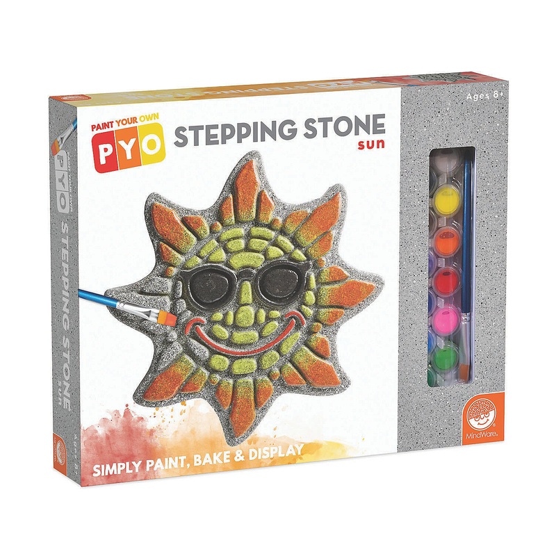 Paint Your Own Stepping Stone Sun