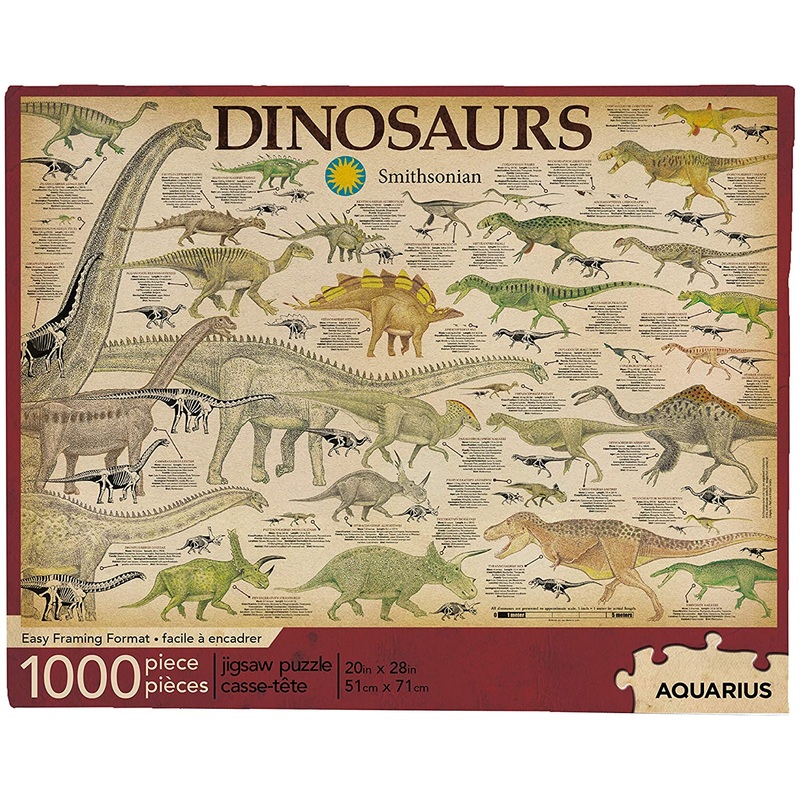 Smithsonian: Dinosaurs 1000pc Puzzle