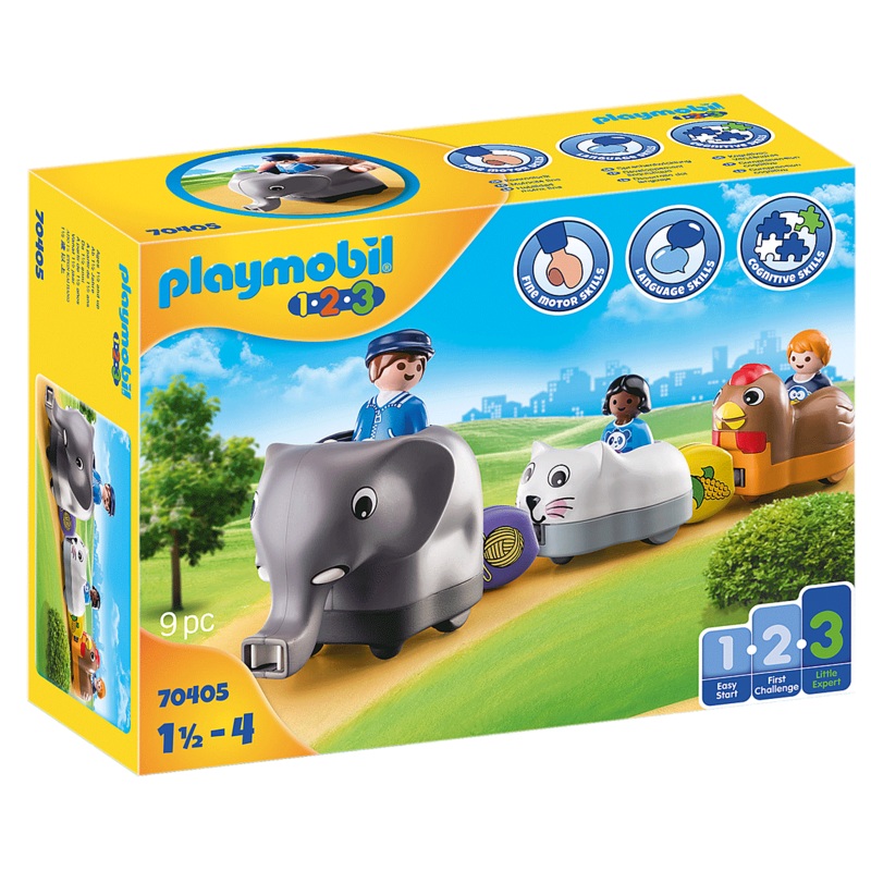 1 2 3 Animal Train