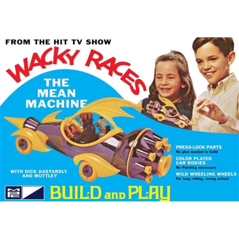 1/32 Wacky Races Mean Machine Snap Together
