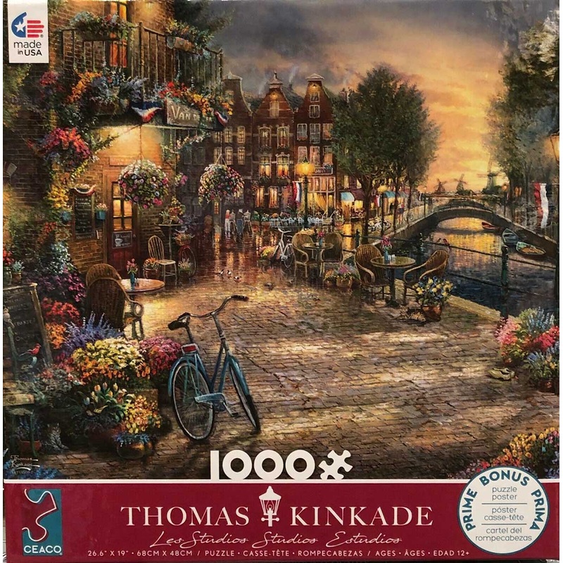 Amsterdam Cafe 1000pc Puzzle