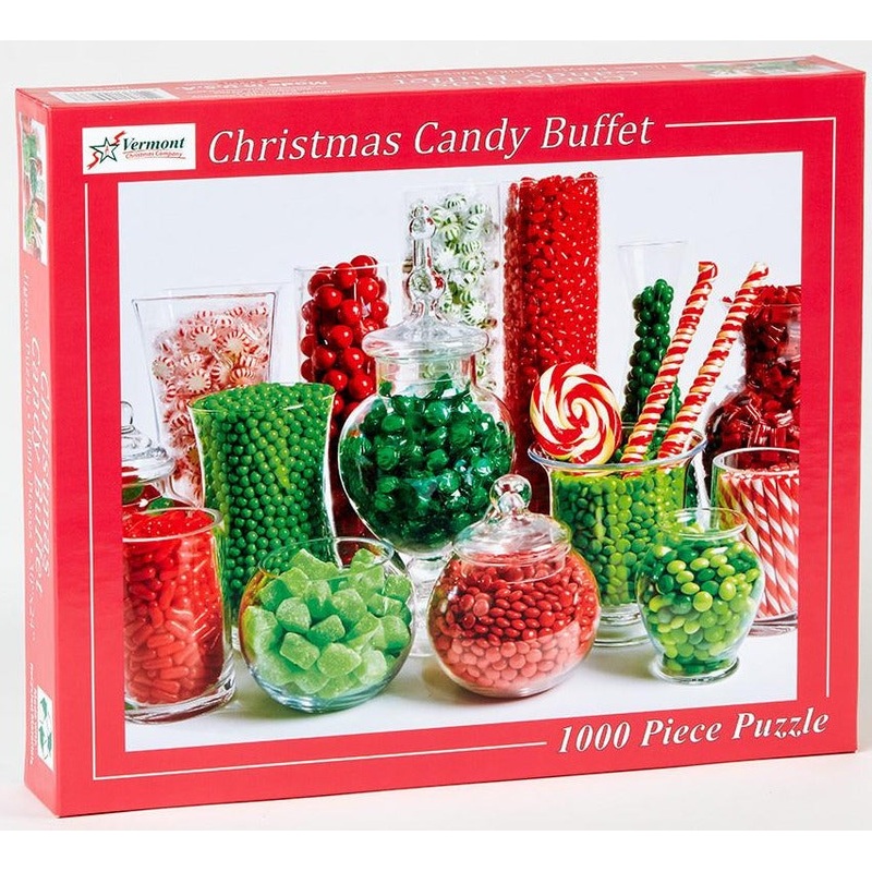 Christmas Candy Buffet 1000pc Puzzle
