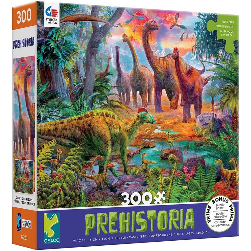 Dino Jungle 300pc Puzzle