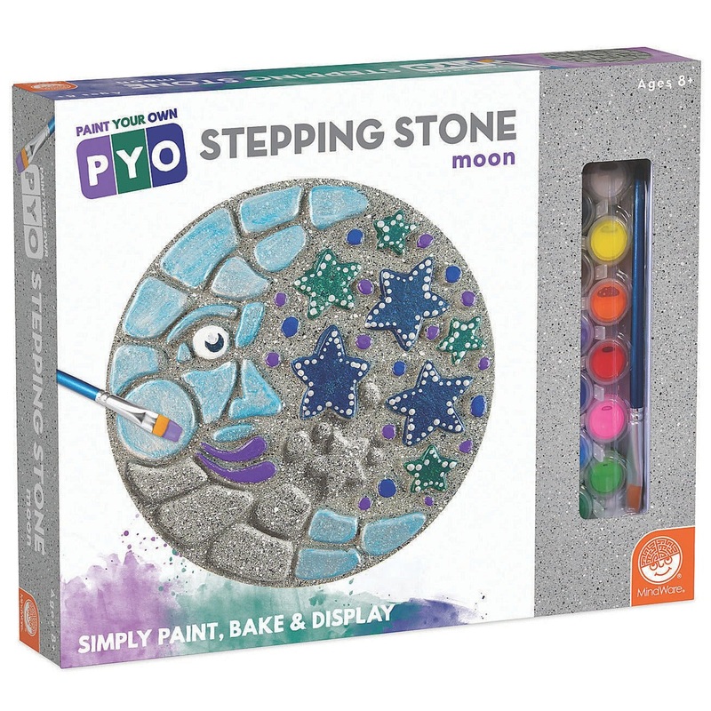 Paint Your Own Stepping Stone Moon