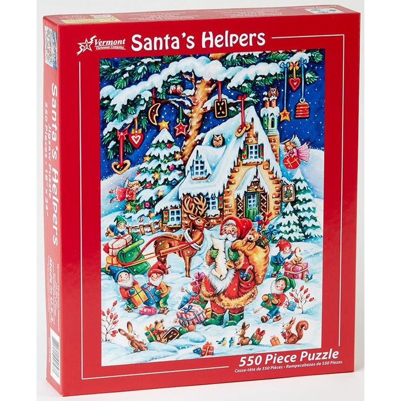 Santa's Helpers 550pc Puzzle