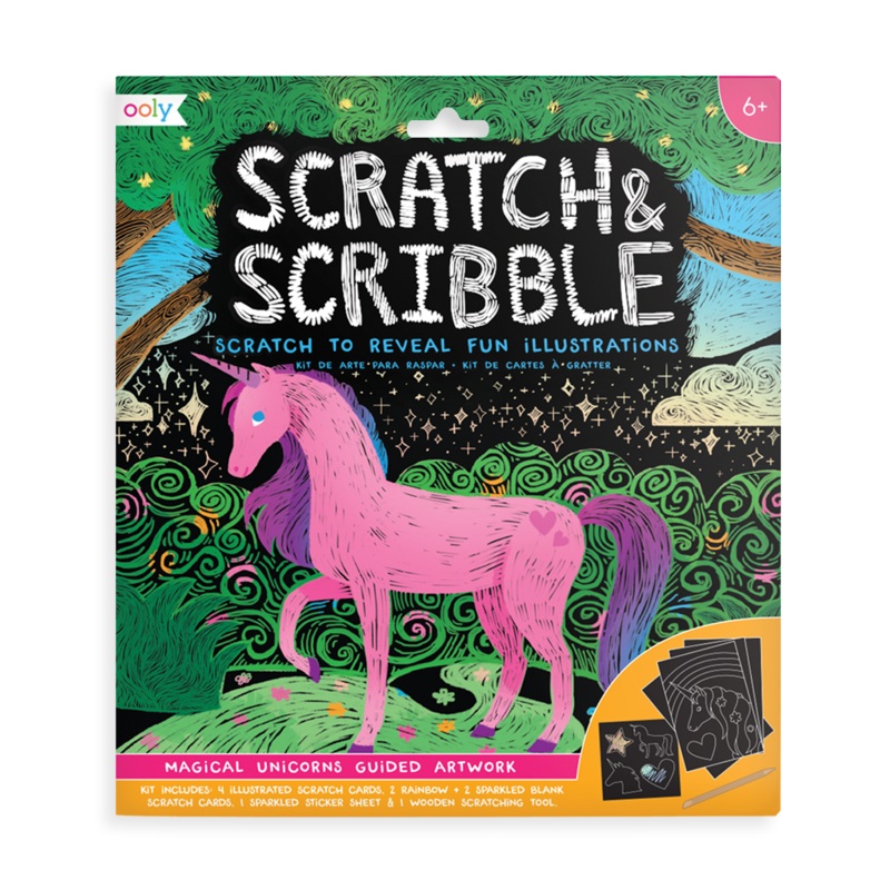 Scratch & Scribble Magical Unicorn