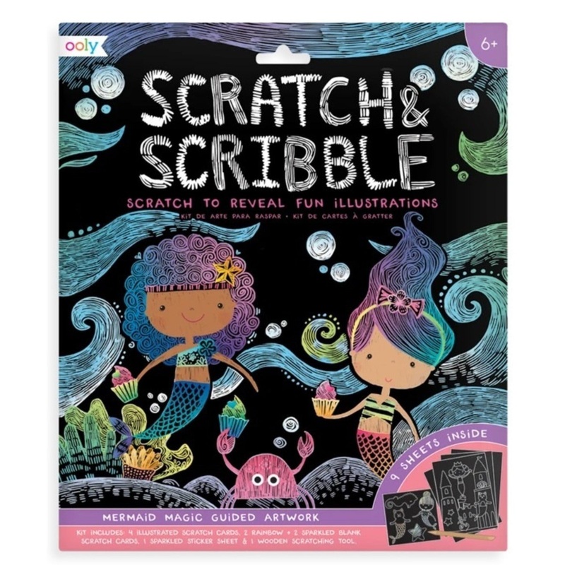 Scratch & Scribble Mermaid Magic
