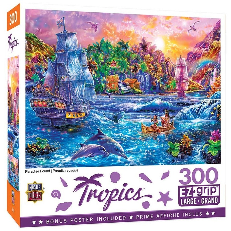 Tropics - Paradise Found 300pc Puzzle