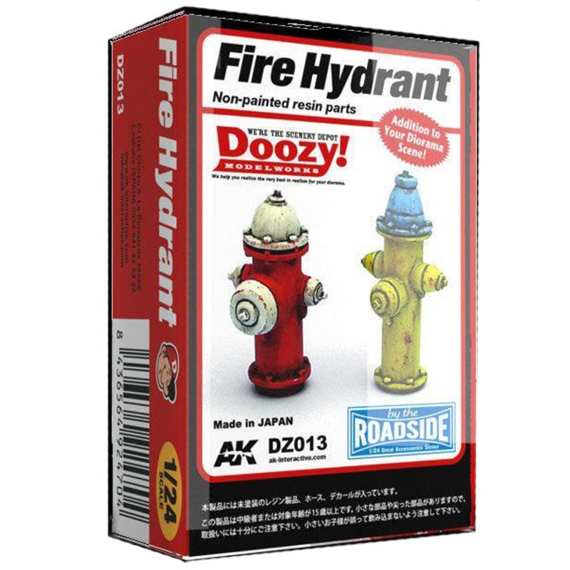 1/24 Doozy Series: Fire Hydrants (2) Resin Kit