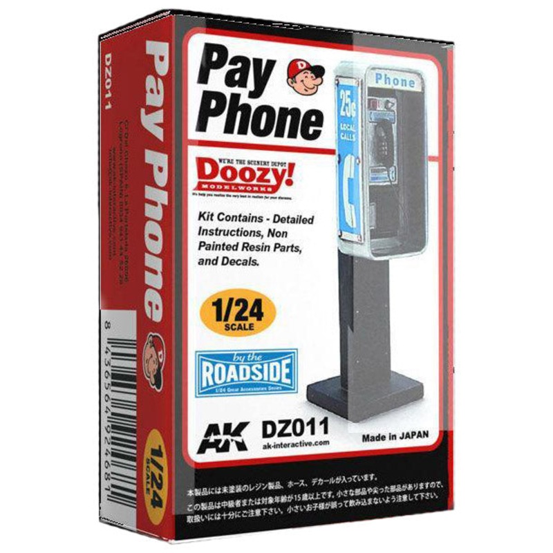 1/24 Doozy Series: Pay Phone (Resin) Kit