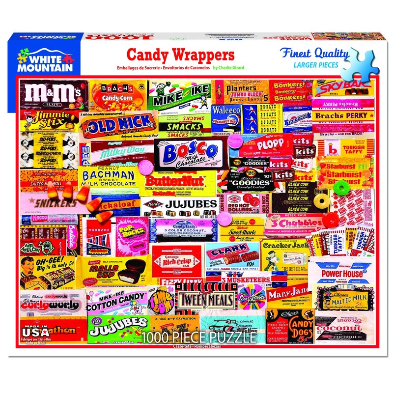 Candy Wrappers 1000pc Puzzle