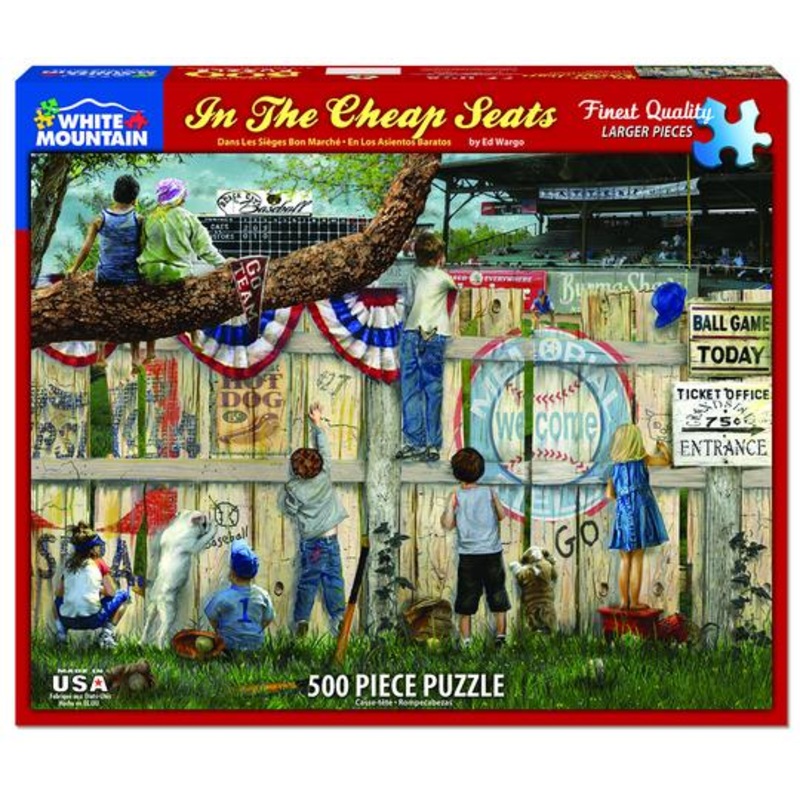 Cheap Seats 500pc Puzzle