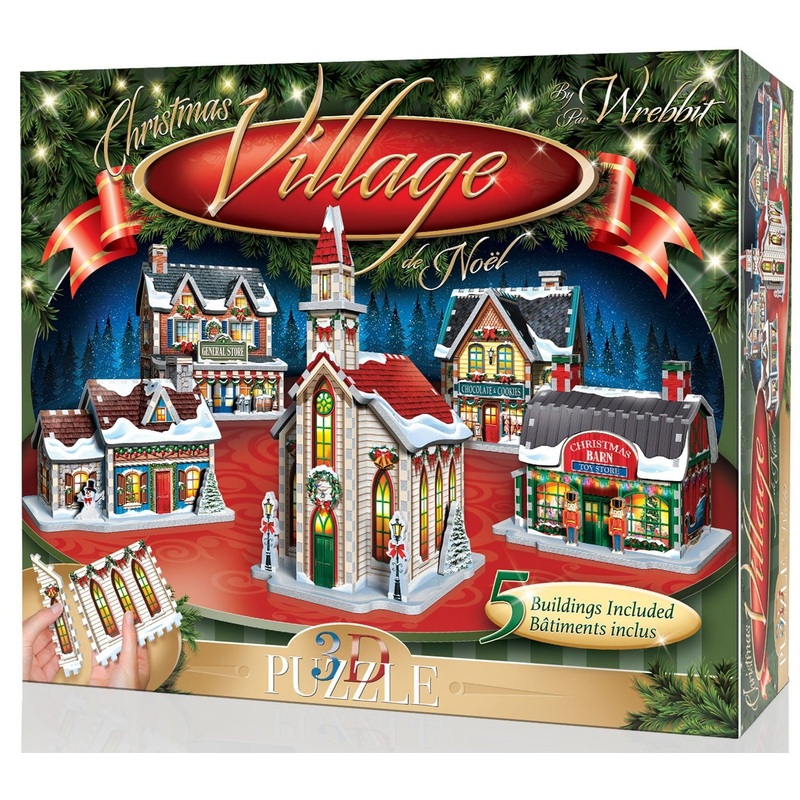 Christmas Village 3D Puzzles