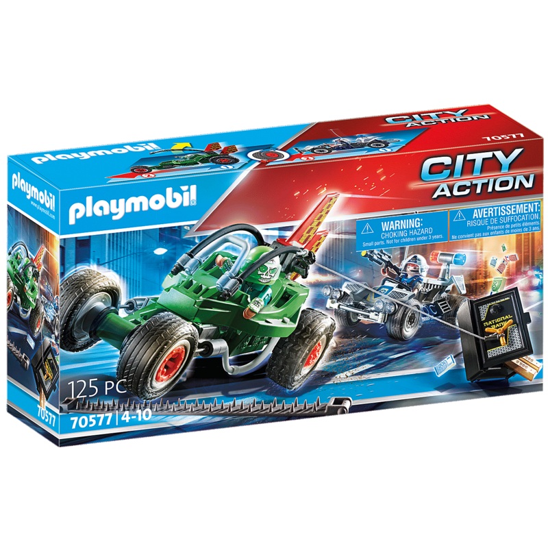 City Action Police Go-Kart Escape