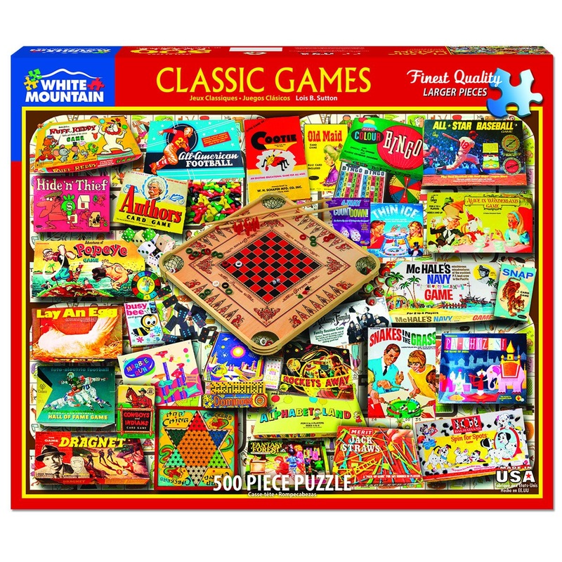 Classic Games 500pc Puzzle