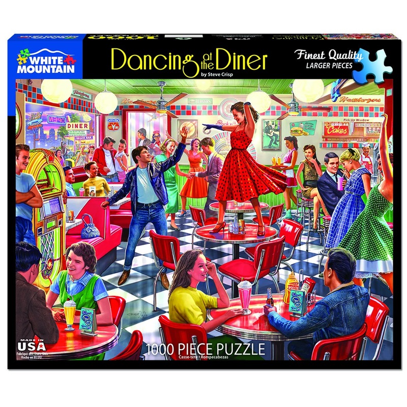 Dancing at the Diner 1000pc Puzzle