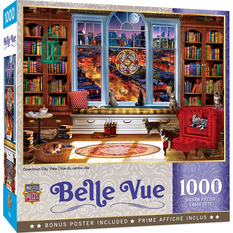 Downtown City View 1000pc Puzzle