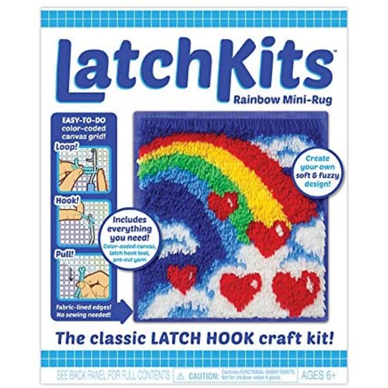 Latchkits Rainbow Mini-Rug Kit