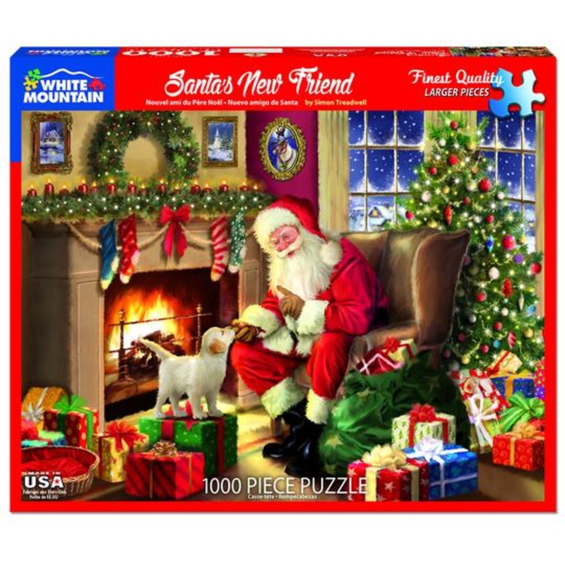 Santa's New Friend 1000pc Puzzle