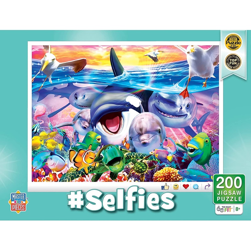 Selfies - Wild Waves 200pc Puzzle