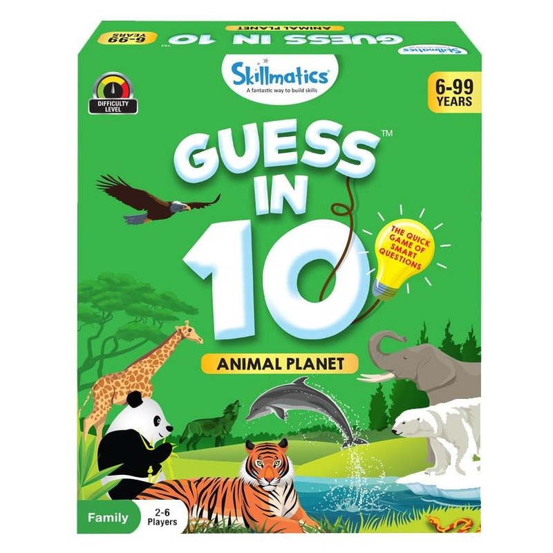 Skillmatics Guess in 10 Animals