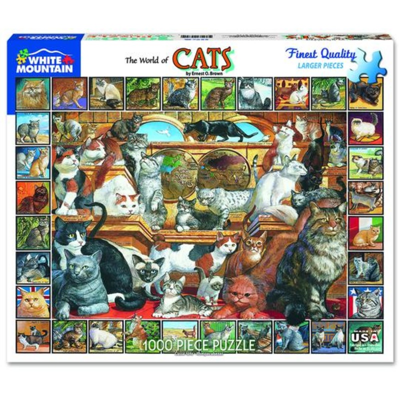 World of Cats 1000pc Puzzle