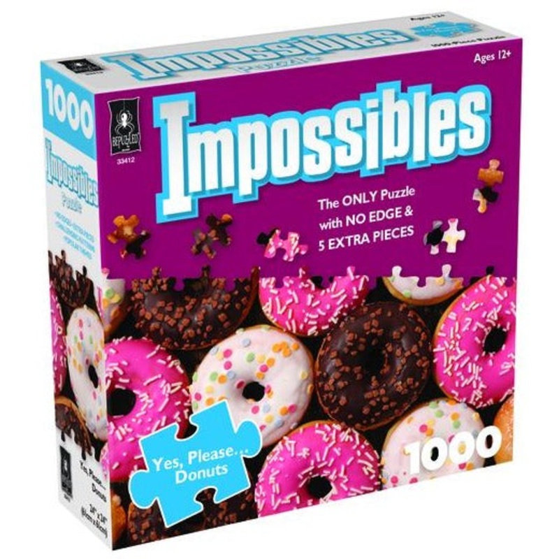 Yes Please Donuts Impossible 1000pc Puzzle