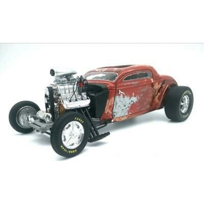 1/18 1934 Blown Altered Coupe Rusted Steel