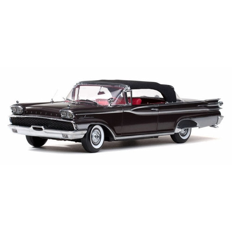 1/18 1959 Mercury Park Lane Closed Convertible Charcoal Metallic