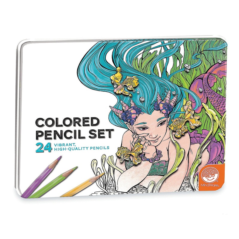 24 Colored Pencil Set