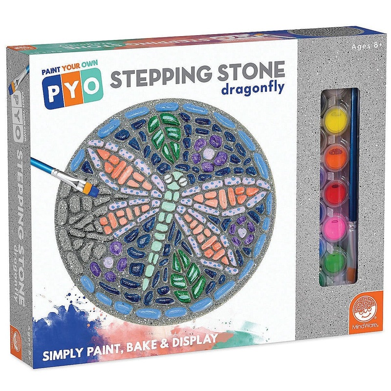 Paint Your Own Stepping Stone: Dragonfly