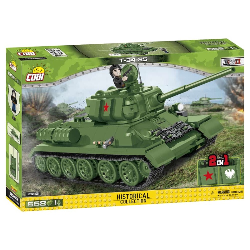 Russian T-34/85 668 Pieces